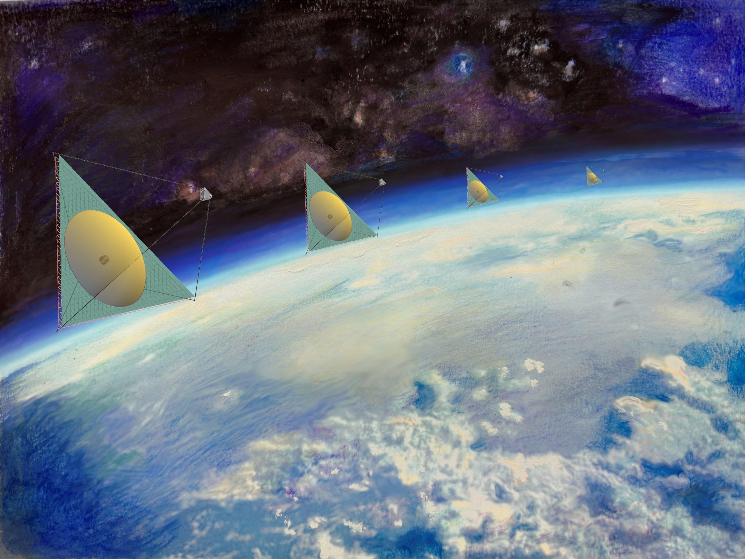 우주 망원경을위한 게임 체인저 : 막 거울은 천문학에 혁명을 일으킨다