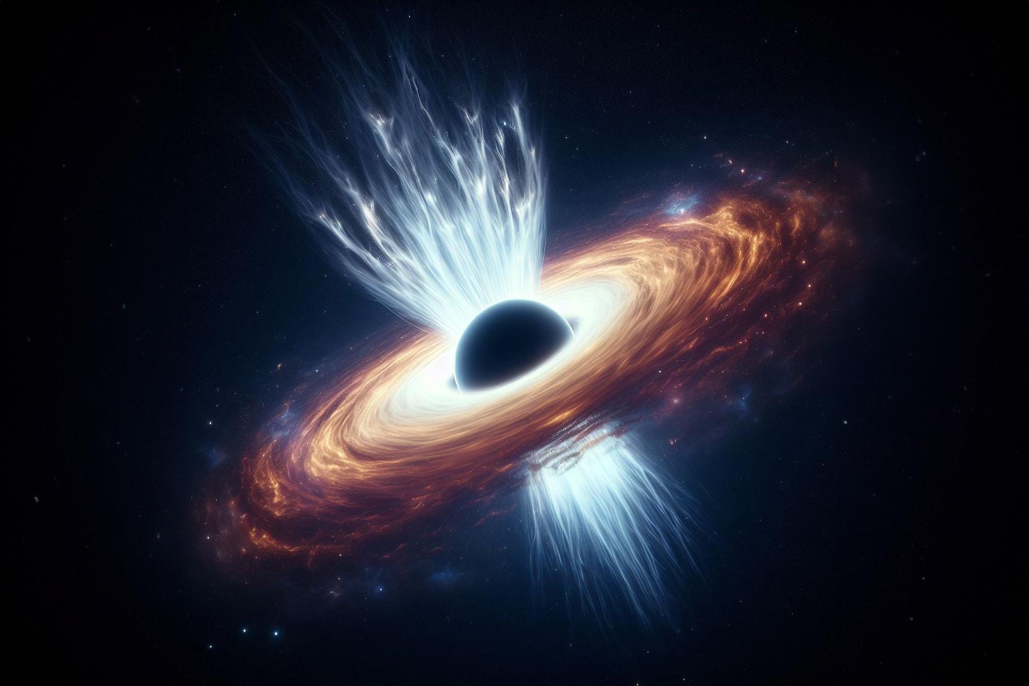 Quasars에서 블랙홀까지 : 스펙트럼 에너지가 확립 된 이론을 제시합니다.