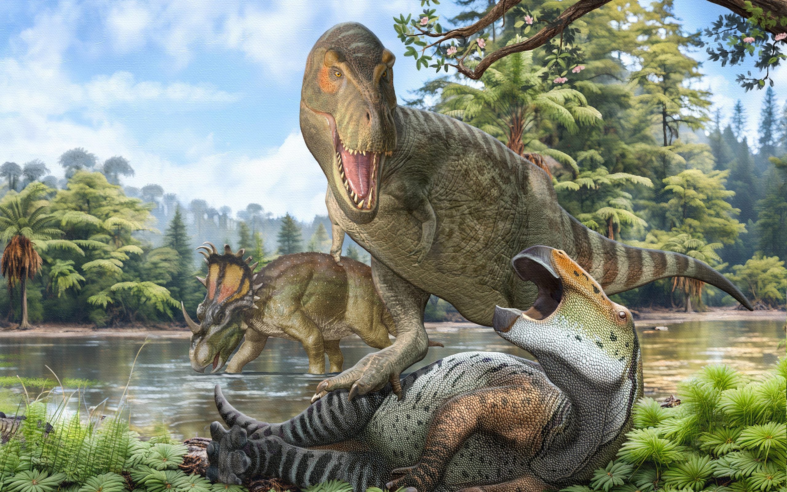 T. 렉스의 조상은 고대 랜드 브리지를 사용하여 아시아에서 북미로 걸어갔습니다.